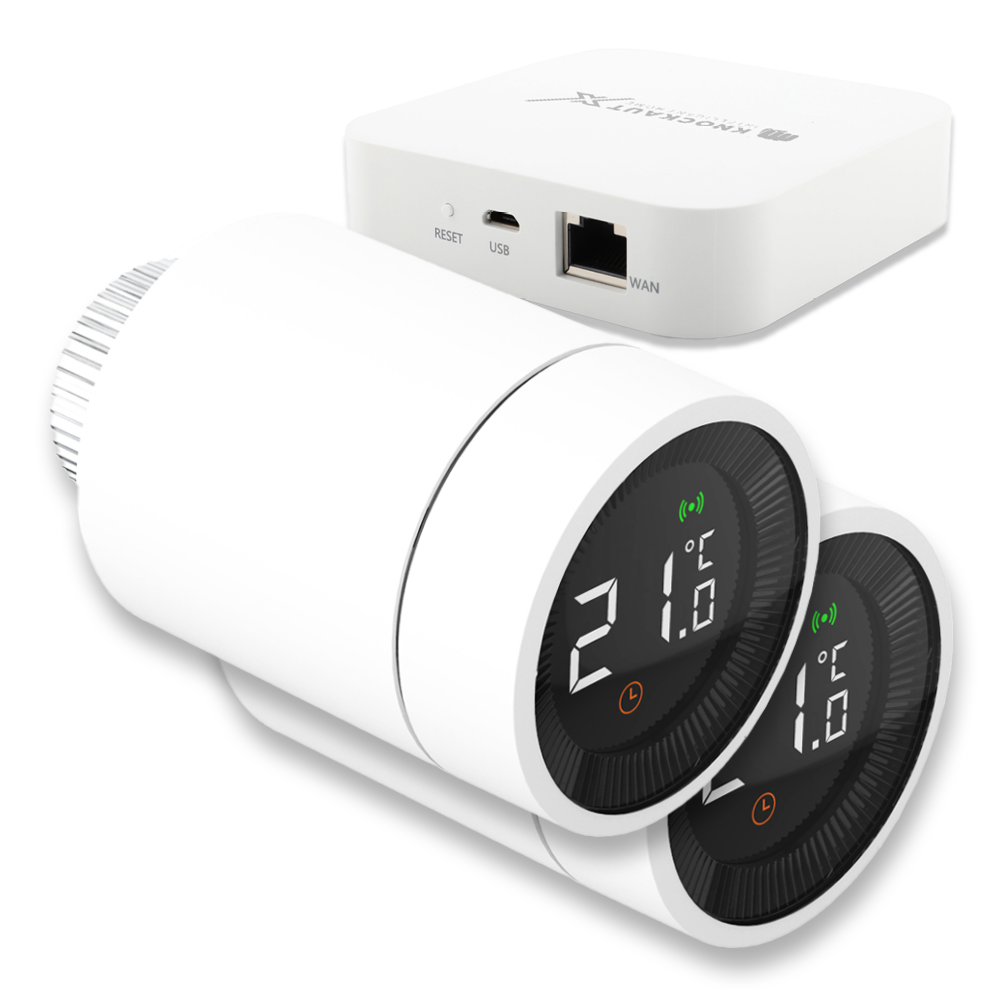KnockautX Package smarter HeizkörperThermostat Brelag Schweiz AG